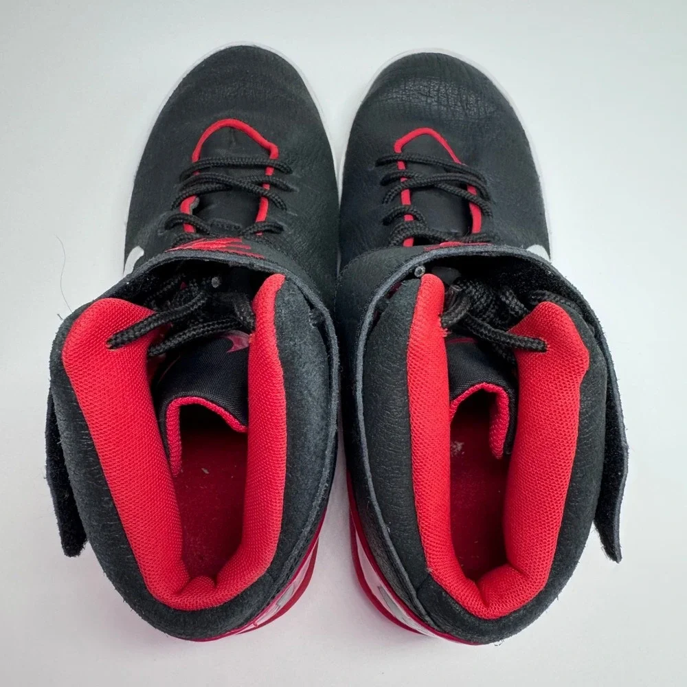 Nike KD Vulc GS Kevin Durant‎ 6Y Black Red High Top Sneakers 685495-004
